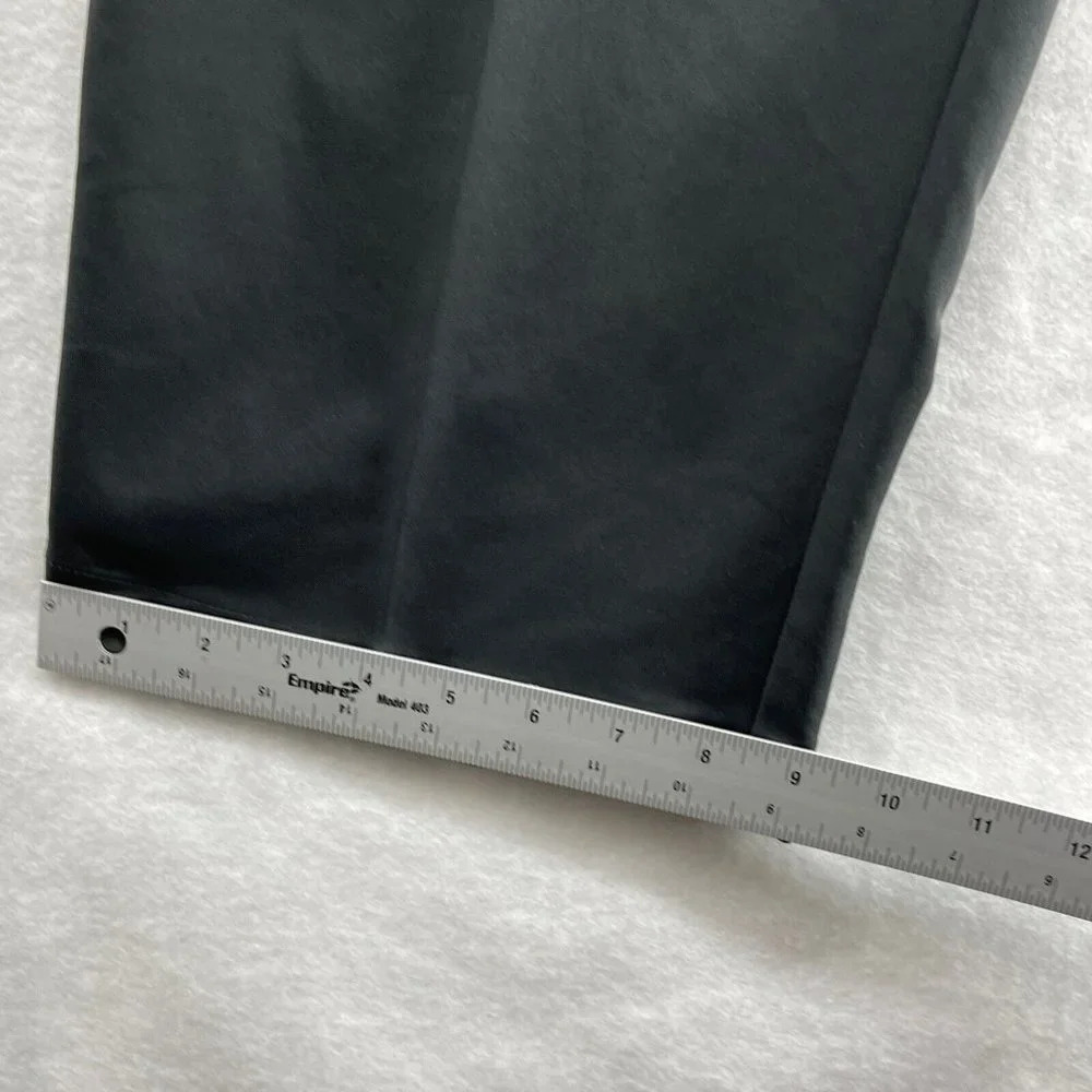 Adidas Golf Pants Men's Size 34 Chino Flat Front Straight Leg Performance Black - Picture 10 of 10